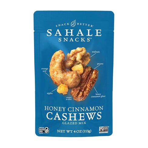 Sahale Snacks مجموعة متنوعة من مزيج المكسرات المزججة، 1.5 أونصة من أكياس Grab & Go (12 عبوة إجمالية) - أربعة أنواع مختلفة من المكسرات المختلطة الفاخرة المحمصة الجافة متضمنة - كوشير غير معدل وراثيًا ووجبات خفيفة معتمدة خالية من الغلوتين in Kuwait