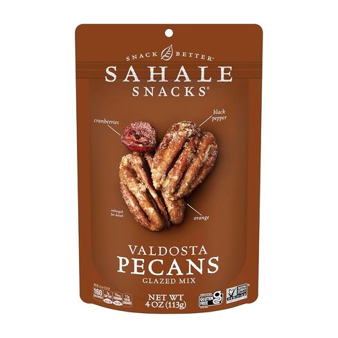 Sahale Snacks مجموعة متنوعة من مزيج المكسرات المزججة، 1.5 أونصة من أكياس Grab & Go (12 عبوة إجمالية) - أربعة أنواع مختلفة من المكسرات المختلطة الفاخرة المحمصة الجافة متضمنة - كوشير غير معدل وراثيًا ووجبات خفيفة معتمدة خالية من الغلوتين in Kuwait