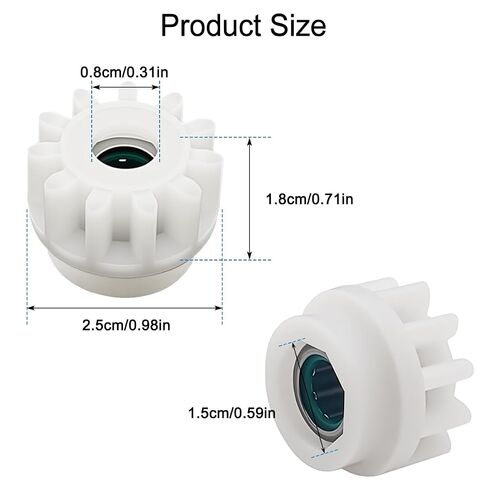 Easy Mop Pedal Bearing Replacement, Spin Mop Bucket Gear - One Way Clutch Bearing Bucket Gear Sprockets Repair Compatible with OCedar/Vilida and Most Market Rotation Mops Systems (1 Pack) in Kuwait