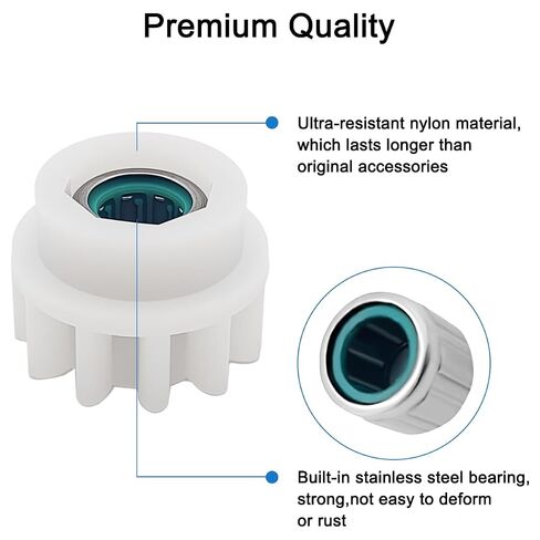 Easy Mop Pedal Bearing Replacement, Spin Mop Bucket Gear - One Way Clutch Bearing Bucket Gear Sprockets Repair Compatible with OCedar/Vilida and Most Market Rotation Mops Systems (1 Pack) in Kuwait