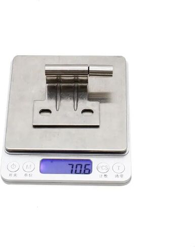 Stainless Steel Hinge Shaped Asymmetric Cabinet Door Detachable Folding HT3176 1Pcs in Kuwait