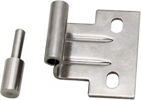 Stainless Steel Hinge Shaped Asymmetric Cabinet Door Detachable Folding HT3176 1Pcs in Kuwait