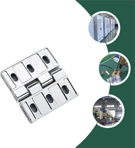 Square Hinge Instrument Sheet Metal Chassis Distribution Box Switch Cabinet with Cover Plate 1Pcs in Kuwait