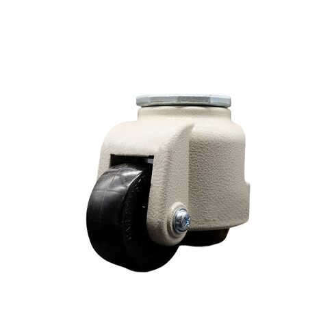 Nylon Swivel Threaded Stem Caster w/2.83" Black Wheel and M16 x 2.0mm x 24mm Stem - 1100 lbs Capacity/Caster - Service Caster Brand in Kuwait