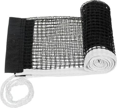 1PCS Table Tennis Net Replacement, Black PingPong Net Nylon Pingpong Net for Indoor Outdoor School Gym (70.8" x 5.9") in Saudi Arabia