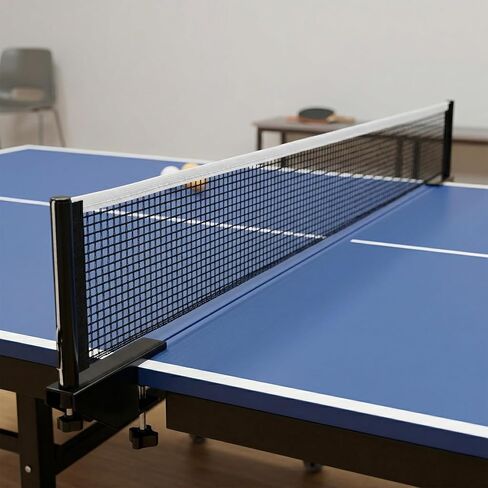 1PCS Table Tennis Net Replacement, Black PingPong Net Nylon Pingpong Net for Indoor Outdoor School Gym (70.8" x 5.9") in Saudi Arabia
