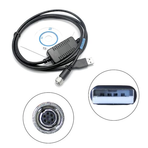 DOC210 USB Data Cable DOC210USB to for 6Pin for Total Station, Sokia, South ES-602G 605G OS-602G (5.9ft) Sokia in Saudi Arabia