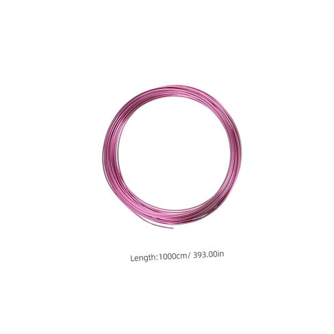 Bendable Aluminum Wire for Floral Arrangements and Crafting, 6 Rolls 1mm Dia, Flexible Wire for DIY Flower Wrapping and Bonsai Training, 60 Meters Total in Saudi Arabia