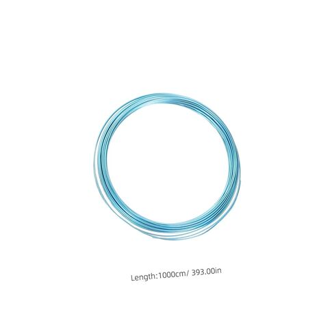 STOBAZA 6 Rolls Aluminum Floral Wire 1mm Dia, 60m Flexible Crafting Wire for Wreath Making, Sculpture Armature, Wedding Bouquet, and DIY Flower Arrangement Supplies in Kuwait