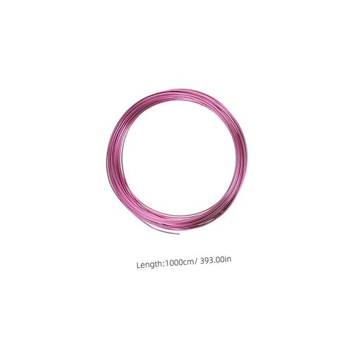 STOBAZA 6 Rolls Aluminum Floral Wire 1mm Dia, 60m Flexible Crafting Wire for Wreath Making, Sculpture Armature, Wedding Bouquet, and DIY Flower Arrangement Supplies in Kuwait