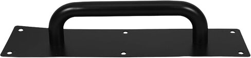 Mobestech Push Pull Door Handle Easy Installation and Versatile Compatibility Stainless Steel for Wooden Doors, Black Finish for Commercial and Exterior Use in Kuwait