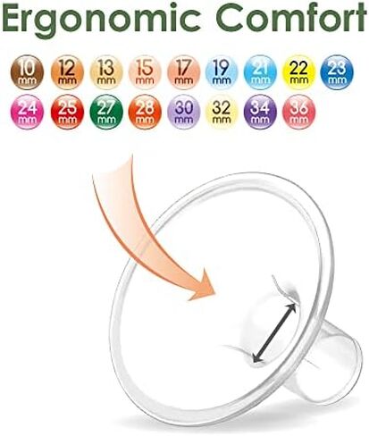 درع أجزاء مضخة Maymom 17 مم متوافق مع Zomee Z1 Z2 BabyBuddha in Kuwait