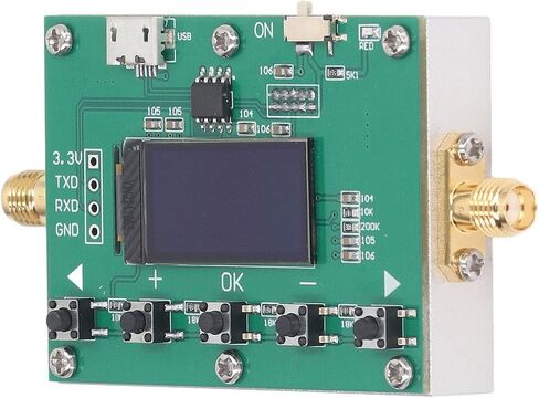 المخفف الرقمي RF وحدة قابلة للبرمجة 6G 30DB يخطو 0.25DB OLED عرض CNC الألومنيوم حالة لمهندسي وفنيي التحكم في إشارة RF in Kuwait
