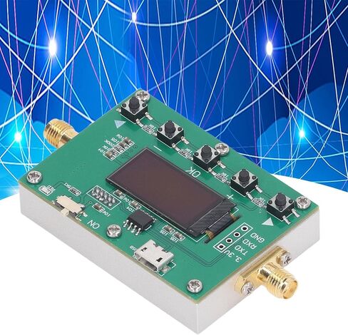 المخفف الرقمي RF وحدة قابلة للبرمجة 6G 30DB يخطو 0.25DB OLED عرض CNC الألومنيوم حالة لمهندسي وفنيي التحكم في إشارة RF in Kuwait