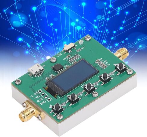 المخفف الرقمي RF وحدة قابلة للبرمجة 6G 30DB يخطو 0.25DB OLED عرض CNC الألومنيوم حالة لمهندسي وفنيي التحكم في إشارة RF in Kuwait