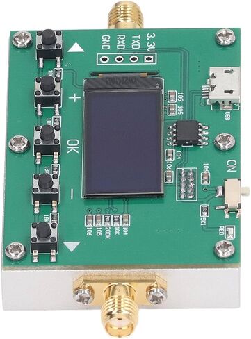المخفف الرقمي RF وحدة قابلة للبرمجة 6G 30DB يخطو 0.25DB OLED عرض CNC الألومنيوم حالة لمهندسي وفنيي التحكم في إشارة RF in Kuwait