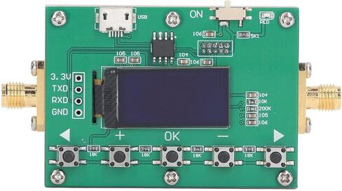 المخفف الرقمي RF وحدة قابلة للبرمجة 6G 30DB يخطو 0.25DB OLED عرض CNC الألومنيوم حالة لمهندسي وفنيي التحكم في إشارة RF in Kuwait