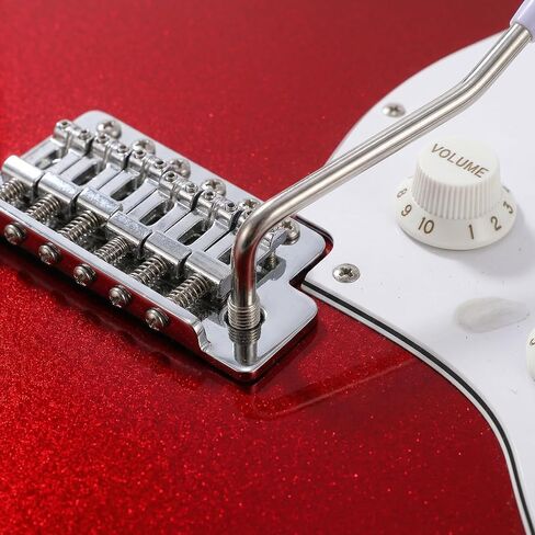 6PCS Whammy Bar,5 & 6 MM Whammy Bar for Electric Guitar, Threaded Metal Guitar Whammys Bars, with Tip for Stratocaster Electric Guitars Tremolo System, 3 Colors in Kuwait