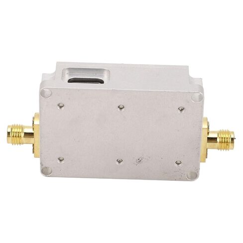 مضخم صوت منخفض الضوضاء مع موصل SMA، LNA 10M 6 جيجا هرتز 20dB مضخم ترددات الراديو عالي التسطيح لراديو FM، سبائك الألومنيوم يعمل بتيار مستمر 5 فولت، مثالي لإشارة GPS in Kuwait