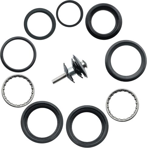 1 Set 1-1/8 Inch Heavy Duty Metal Headset Top Cap Bearing 44mm Diameter Threadless Handlebar Tapered Sealed BMX Bearing Nut for Mountain Bike MTB Road Bike in Kuwait