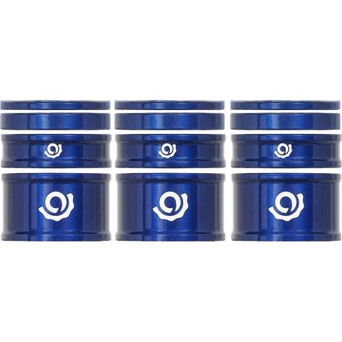 Industry Nine Headset Spacer Kit 3-Pack 5mm (Headset Spacer Kit 3-Pack 5mm Purple) | bike-headset-spacers in Kuwait