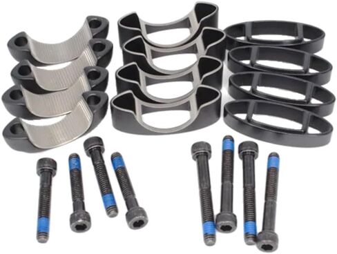 Vision Stack Spacer Kit for TFE & TriMax Aero Bars - Lightweight Alloy Adju | bike-handlebars in Kuwait