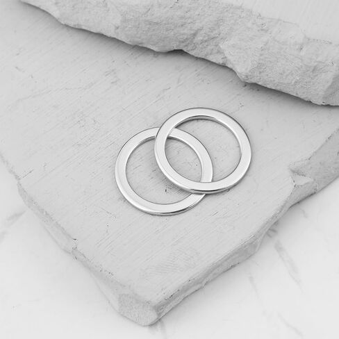 30Pcs Bike Spacer Stainless Steel Washer 21x15x1mm for Bicycle Pedal in Kuwait