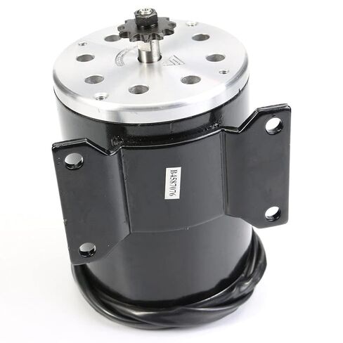 MY1020 36V 800W Brush DC Motor, High Speed Brushed DC Motor with Base, 2750RPM for Electric Dirt Bike ATV Go Kart Razor Quad Bike Scooter Reversible with 25H 11 Teeth Sprocket in Kuwait