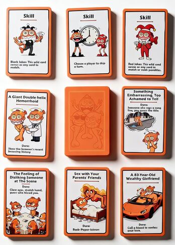 The Grown Up Go Fish! New Gameplay 2026 Version – The Funny Go Fish Card Game You've Always Wanted | Hilarious Party Game for Grown Ups | 67 Cards, 14 Unique Pairs, 10 Special Skill/Trap Cards in Saudi Arabia