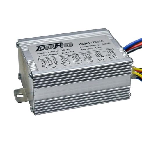 DC 24V 500W Brushed Motor Speed Controller Box High Efficiency Universal for Brush Motor Electric Powersports Motorcycle Go Kart ATV UTV Moped Quad Buggy Scooter Ebike Mini Bike Razor Polaris Taotao in Kuwait