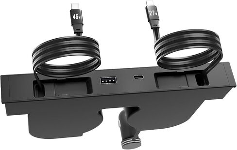 موزع USB لملحقات Tesla Model Y Juniper 2026 وModel 3 Highland 2025، محور شاحن الهاتف المخفي، وحدة التحكم المركزية الداخلية (2-Type C for ModelY/3 Juniper&Highland) in Kuwait