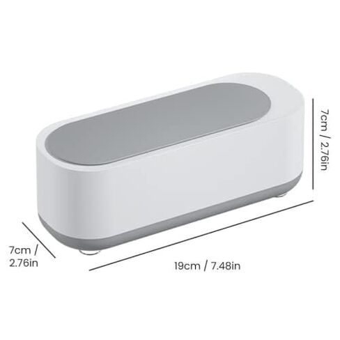 Ultrasonic Cleaner Jewelry Cleaner Machine, 45KHz Professional Sonic Cleaner for Ring, Earrings, Necklace, Silver, Eyeglass, Watches, Ultrasonic Cleaner Solution for Gifts in Kuwait