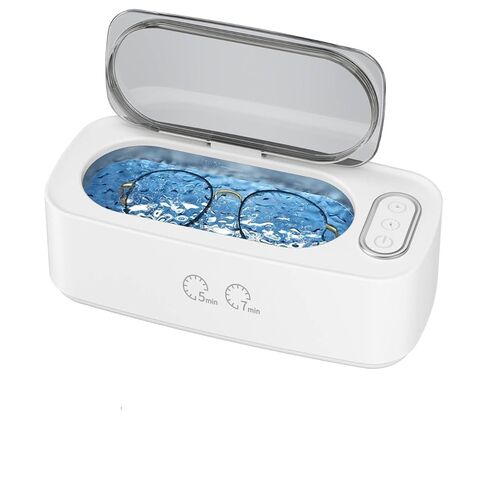 Jewelry Cleaner, 48kHz Ultrasonic Jewelry Cleaner Machine for Eyeglasses, Jewelry, Rings, Watch Straps, Dentures in Saudi Arabia