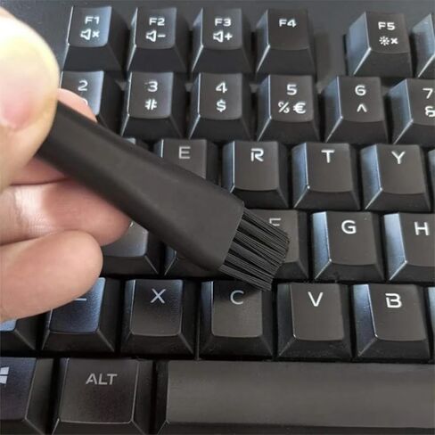 مجموعة فرش تنظيف لوحة المفاتيح، 5 قطع من الفرش المضادة للكهرباء الساكنة للكمبيوتر والكمبيوتر المحمول والإلكترونيات وفرش الغبار المحمولة مع مقبض بلاستيكي للوحة المفاتيح والجزء الداخلي للسيارة وتنظيف الأجهزة الإلكترونية الصغيرة in Kuwait