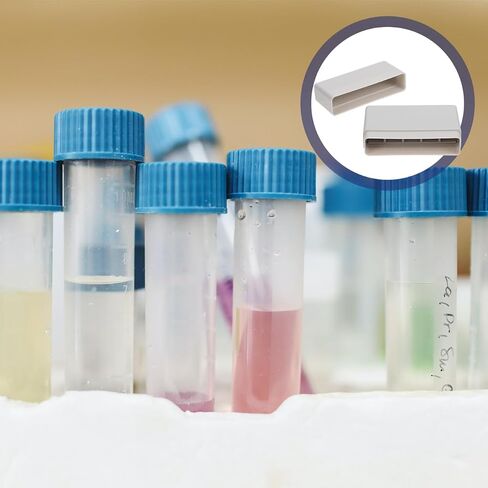 صندوق منظم للتبريد من SOLUSTRE مكون من 3 عبوات من 5 شبكات بلاستيكية لأنبوب التجميد مقاس 2.83 × 2.75 × 2.36 بوصة، حامل تخزين للمختبر لجامعة البحث العلمي والمختبر in Kuwait
