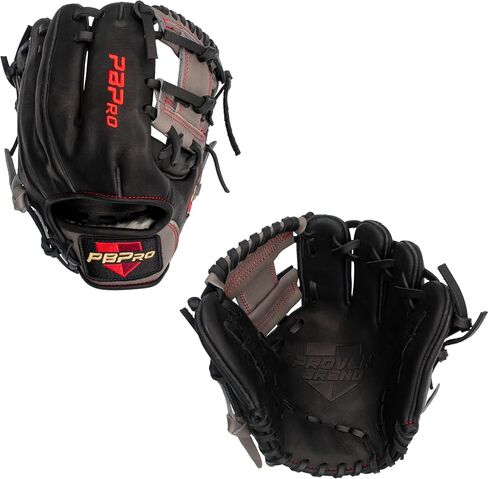 PBPRO Travel 10.5" Infield Baseball Training Glove – I Web Infield Travel Trainer for Baseball in Kuwait