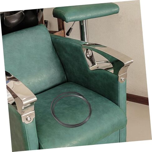 Didiseaon 2pcs Hairdressing Chair Protector Ring Durable Plastic Salon Chair Base Gasket with Antislip Design Stability and Floor Protection in Kuwait