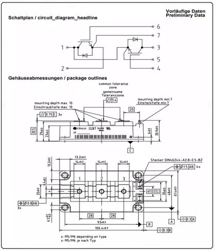 FF300R17KE4 Module 300A1700V in Kuwait
