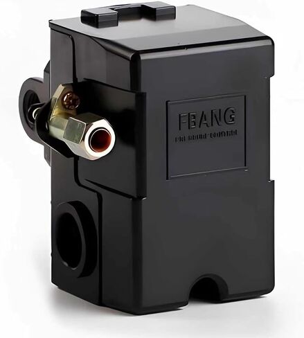 Air Compressor Pressure Switch,Heavy Duty Air Compressor Pressure Switch Control,LF10-4H Air Compressor Pressure Switch Replacement 135-175 PSI 20A Rating Universal Pump Pressure Switch Control Valve in Saudi Arabia