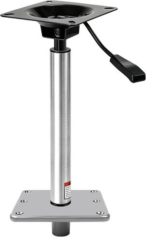 Lock'N-Pin 3/4" عمود مقعد القارب قابل للتعديل، (13"-19") (18"-24") (24"-30") ارتفاع قابل للتعديل قاعدة طاقة غير مترابطة للصيد البحري قارب عائم in Kuwait