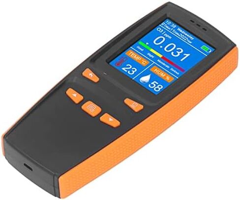 Aramox Ozone Meter Detector ABS Multifunctional Intelligent Ozone Meter with 2.8in LCD Screen USB Charging Port for Home Office Indoor Outdoor Use in Kuwait