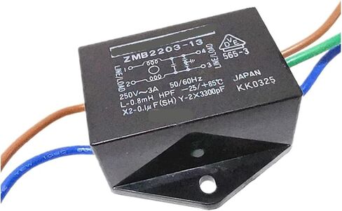 مرشح طاقة اللوحة 220VPCB أحادي الطور ZJG2206M-P 6A (RSAL-2003WL 3A) in Kuwait