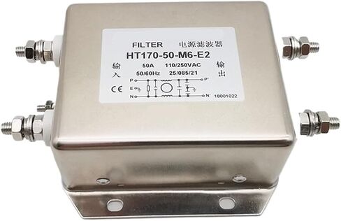 Single-Phase Power Filter HT170-20-L8-B2 20A electromagnetic Purifier(HT170-20 -L8 -B3 20A) in Kuwait