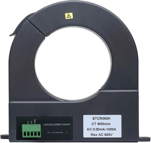 المشبك سبليت نوع التسرب النطاق الحالي 0.000ma ~ 60 (AC) تسرب التيار الاستشعار محول الحالي 80 مللي متر in Kuwait