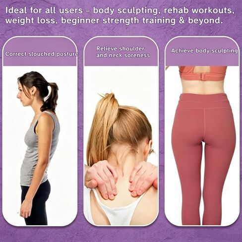 Exercise Band - Figure 8 Resistance Bands with Handles, Elastic Exercise Bands for Women in Kuwait