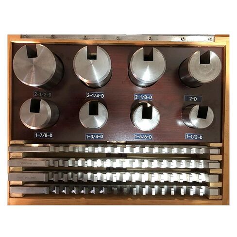 22PCS Push-Type Keyway Broach Set Inch Sized High Speed Steel Keyway Cutting Tool for CNC Lathe Precision Engineering in Saudi Arabia