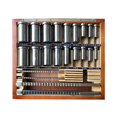 21PCS Keyway Broach Set, Metric Sized High-Speed Steel for CNC Cutting Machine Tool Precision Engineering in Kuwait