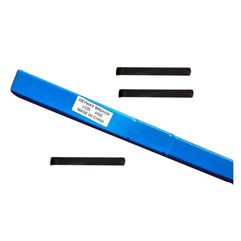 3/4E 3/32A 3/16C 3/8D بوصة حجم الدفع من نوع Keyway Broach لآلة التطرق باستخدام الحاسب الآلي لأعمال المعادن عالية السرعة من الصلب HSS أداة القطع الهندسة الدقيقة (7-16D) in Kuwait