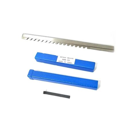3/4E 3/32A 3/16C 3/8D بوصة حجم الدفع من نوع Keyway Broach لآلة التطرق باستخدام الحاسب الآلي لأعمال المعادن عالية السرعة من الصلب HSS أداة القطع الهندسة الدقيقة (7-16D) in Kuwait