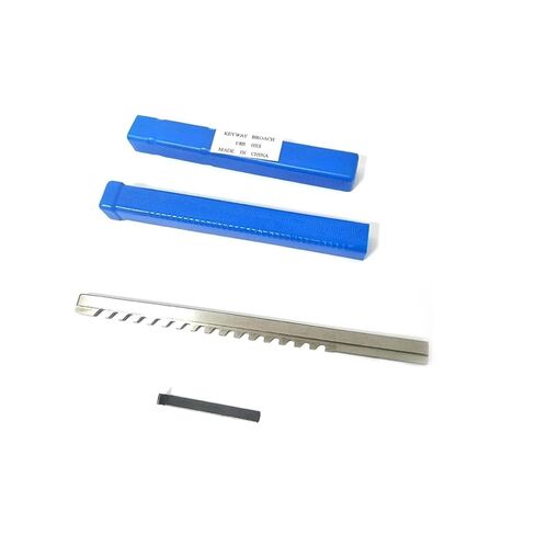 3/4E 3/32A 3/16C 3/8D بوصة حجم الدفع من نوع Keyway Broach لآلة التطرق باستخدام الحاسب الآلي لأعمال المعادن عالية السرعة من الصلب HSS أداة القطع الهندسة الدقيقة (7-16D) in Kuwait